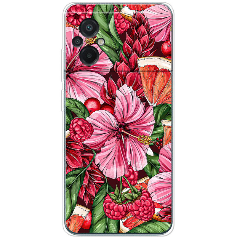 Чехол BoxFace Poco M5 Tropical Flowers