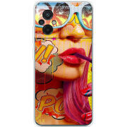 Чехол BoxFace Poco M5 Yellow Girl Pop Art