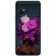 Чехол BoxFace Poco M5 Exquisite Purple Flowers