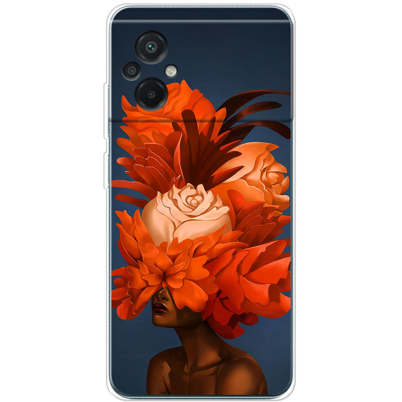 Чехол BoxFace Poco M5 Exquisite Orange Flowers