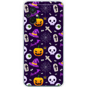 Чехол BoxFace Poco M5 Halloween Purple Mood