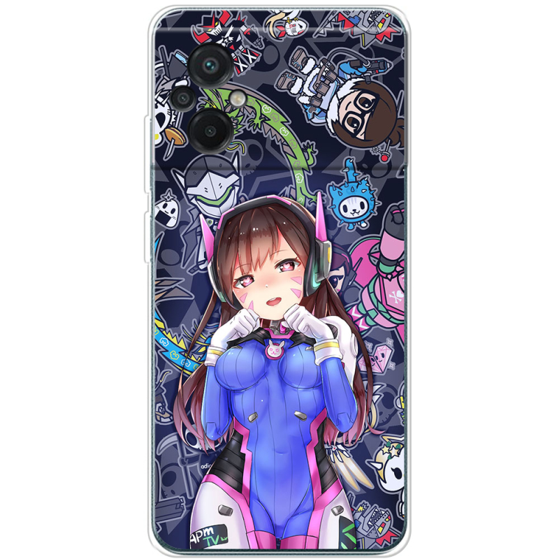 Чехол BoxFace Poco M5 Overwatch D.VA