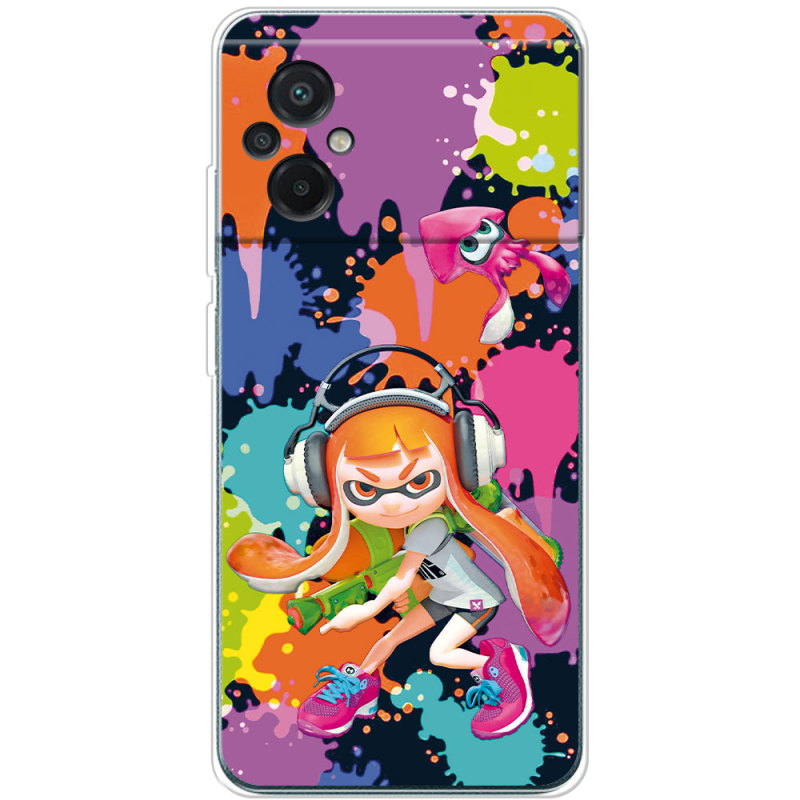 Чехол BoxFace Poco M5 Splatoon Inklings