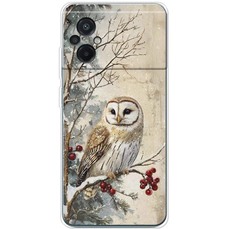 Чехол BoxFace Poco M5 Christmas Owl