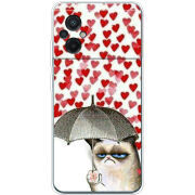 Чехол BoxFace Poco M5 Raining Hearts