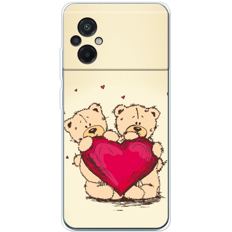 Чехол BoxFace Poco M5 Teddy Bear Love