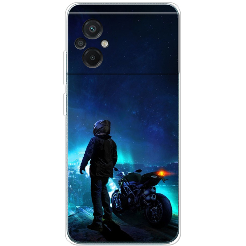 Чехол BoxFace Poco M5 Motorcyclist