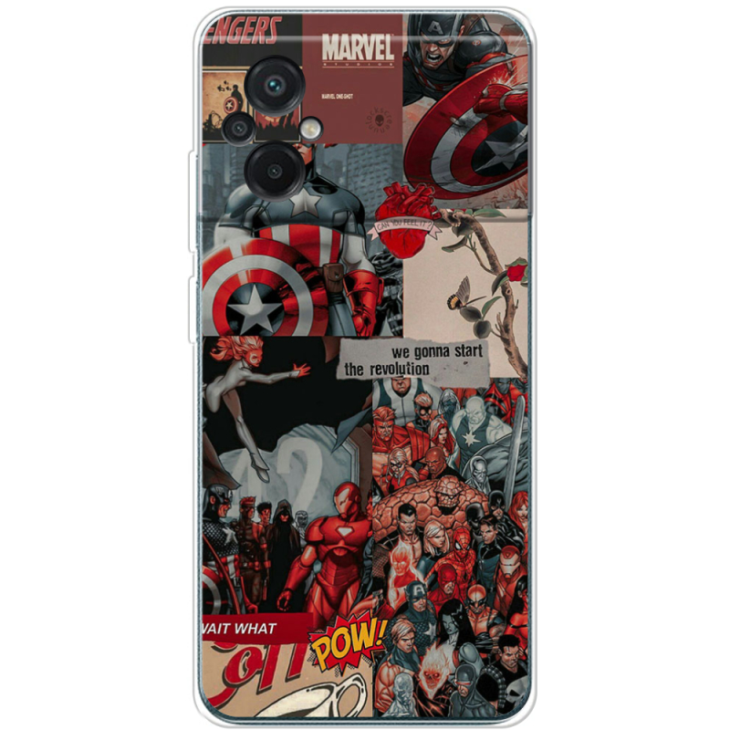 Чехол BoxFace Poco M5 Marvel Avengers