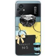 Прозрачный чехол BoxFace Xiaomi Poco M5 Fashion Pug