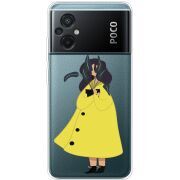 Прозрачный чехол BoxFace Xiaomi Poco M5 Just a Girl