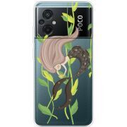 Прозрачный чехол BoxFace Xiaomi Poco M5 Cute Mermaid