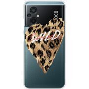 Прозрачный чехол BoxFace Xiaomi Poco M5 Wild Love