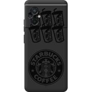 Черный чехол BoxFace Poco M5 Black Coffee