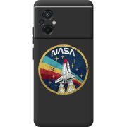 Черный чехол BoxFace Poco M5 NASA