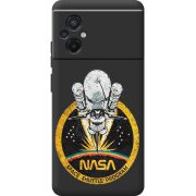 Черный чехол BoxFace Poco M5 NASA Spaceship