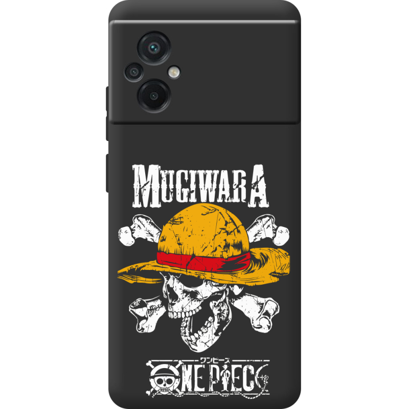 Черный чехол BoxFace Poco M5 One Piece Большой куш