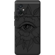 Черный чехол BoxFace Poco M5 Eye