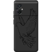 Черный чехол BoxFace Poco M5 Dove