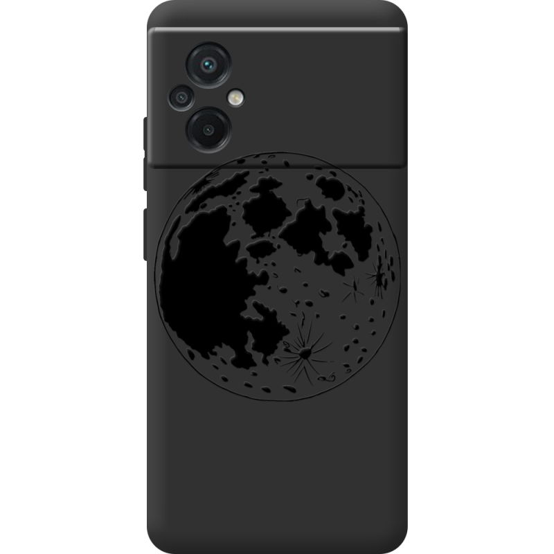 Черный чехол BoxFace Poco M5 Planet