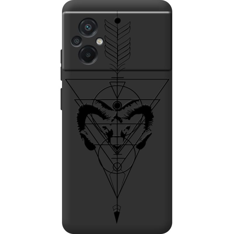 Черный чехол BoxFace Poco M5 