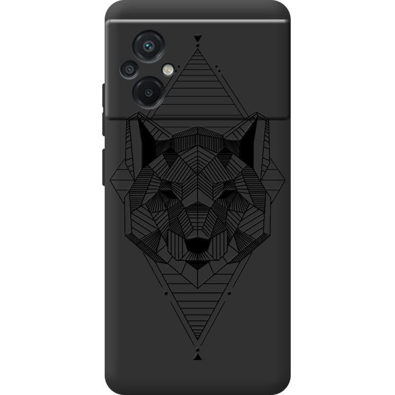 Черный чехол BoxFace Poco M5 