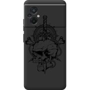 Черный чехол BoxFace Poco M5 