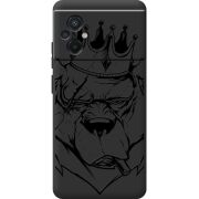 Черный чехол BoxFace Poco M5 Bear King