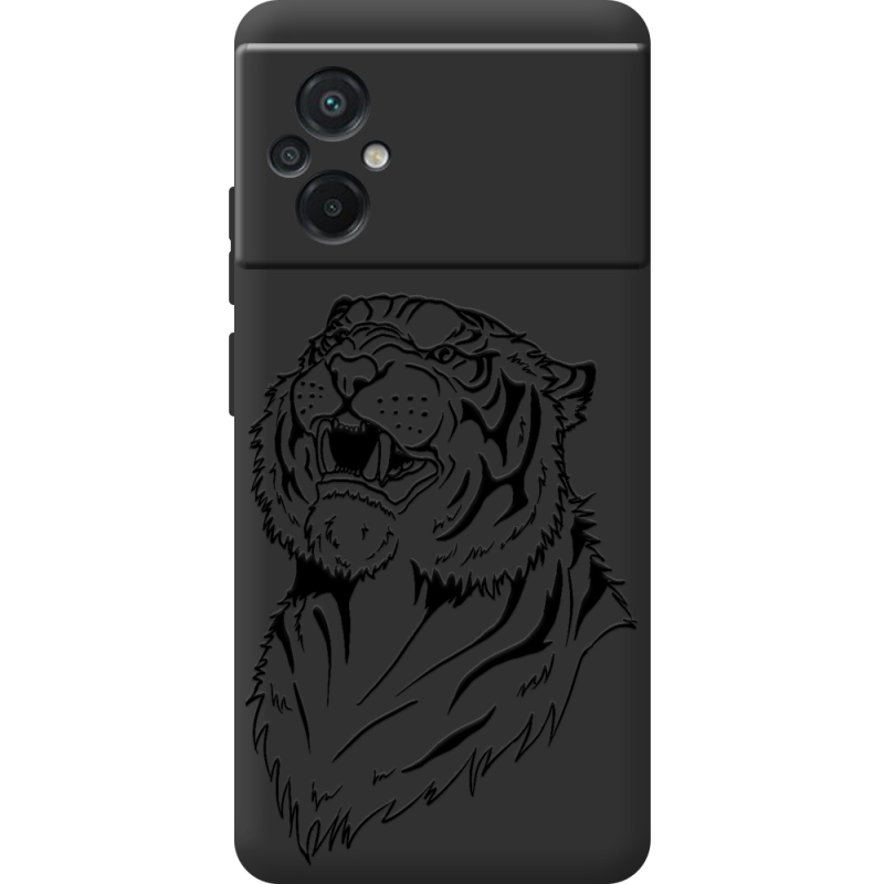 Черный чехол BoxFace Poco M5 