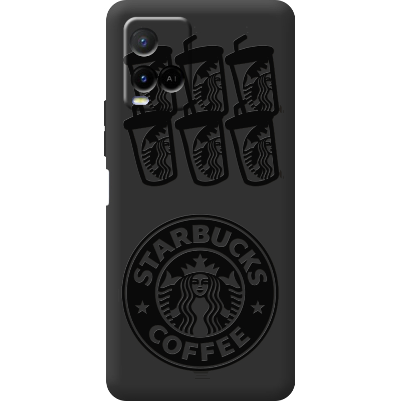 Черный чехол BoxFace Vivo Y21 Black Coffee