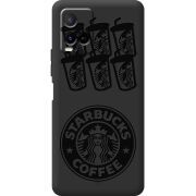 Черный чехол BoxFace Vivo Y21 Black Coffee