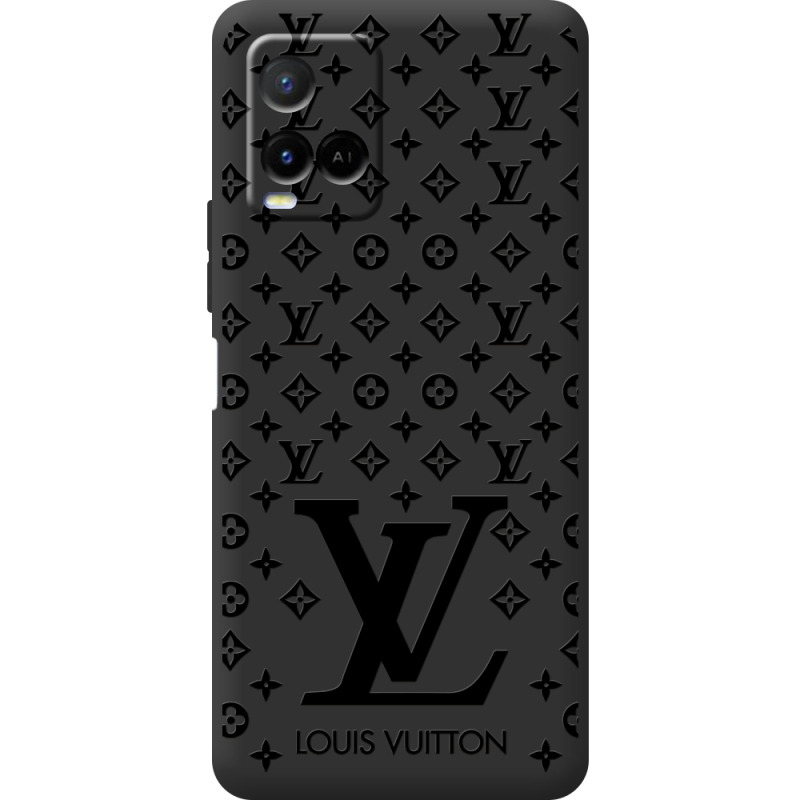 Черный чехол BoxFace Vivo Y21 LV Style