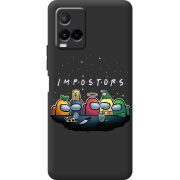 Черный чехол BoxFace Vivo Y21 Among Us Impostors