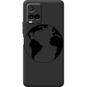 Черный чехол BoxFace Vivo Y21 Earth