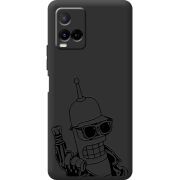 Черный чехол BoxFace Vivo Y21 