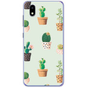 Чехол BoxFace ZTE Blade A3 2020 L-green Cacti