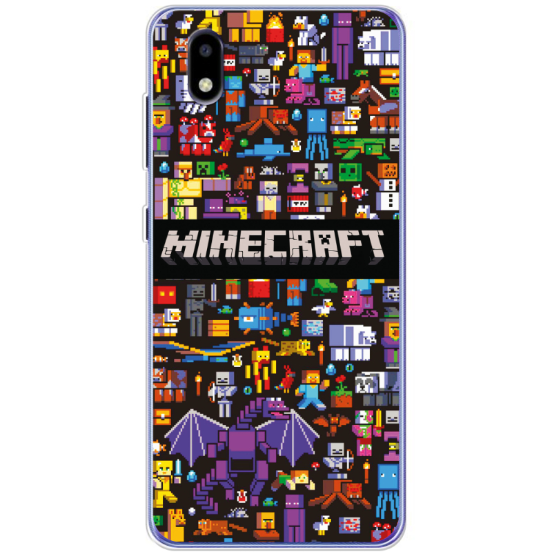 Чехол BoxFace ZTE Blade A3 2020 Minecraft Mobbery