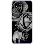 Чехол BoxFace ZTE Blade A3 2020 Black and White Roses