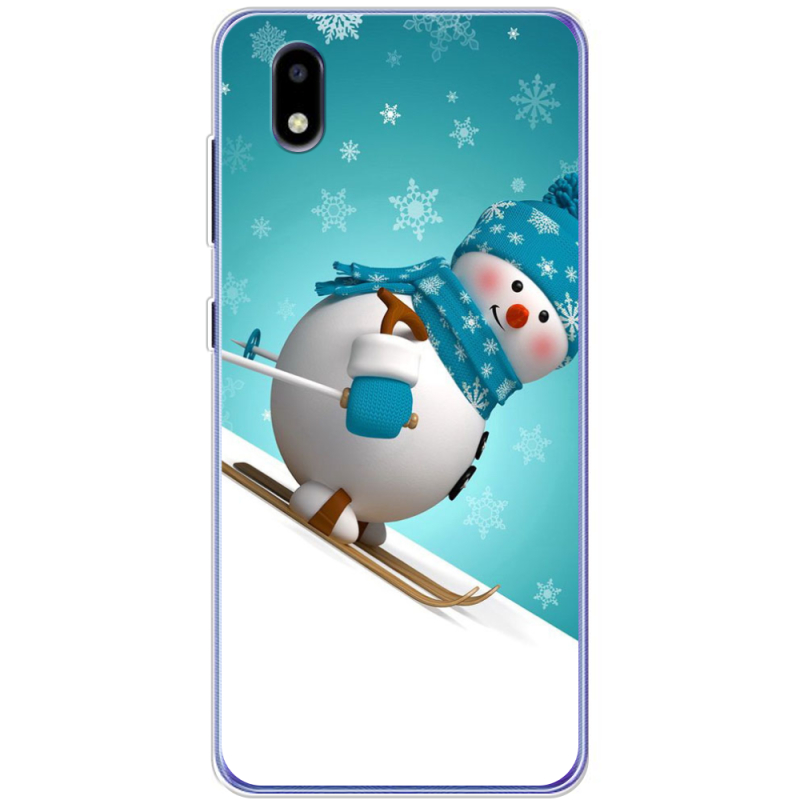 Чехол BoxFace ZTE Blade A3 2020 Skier Snowman