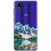 Прозрачный чехол BoxFace ZTE Blade A3 2020 Blue Mountain