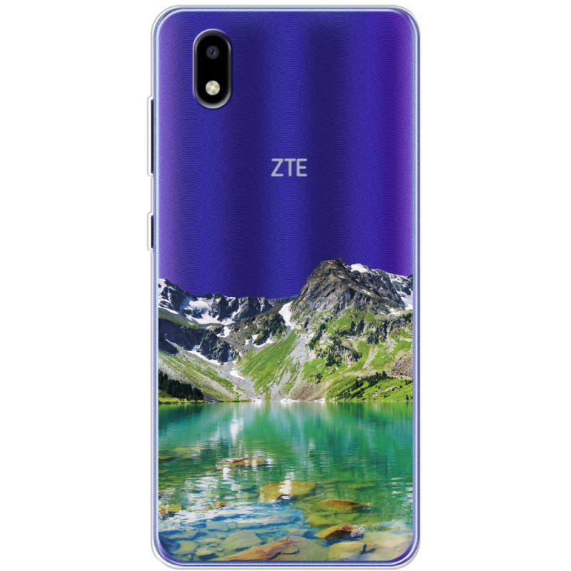 Прозрачный чехол BoxFace ZTE Blade A3 2020 Green Mountain