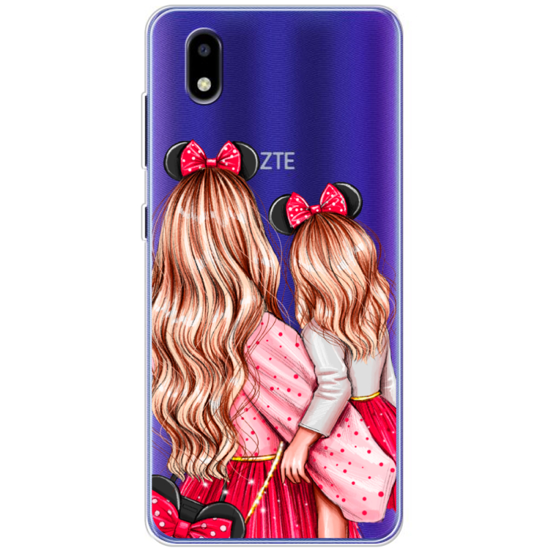 Прозрачный чехол BoxFace ZTE Blade A3 2020 Mouse Girls