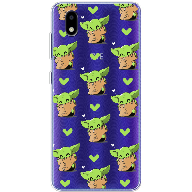 Прозрачный чехол BoxFace ZTE Blade A3 2020 Pattern Baby Yoda