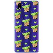 Прозрачный чехол BoxFace ZTE Blade A3 2020 Pattern Baby Yoda