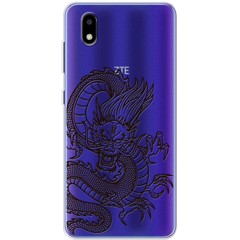 Прозрачный чехол BoxFace ZTE Blade A3 2020 Chinese Dragon