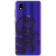 Прозрачный чехол BoxFace ZTE Blade A3 2020 Chinese Dragon