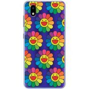 Прозрачный чехол BoxFace ZTE Blade A3 2020 Hippie Flowers