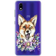 Прозрачный чехол BoxFace ZTE Blade A3 2020 Winking Fox