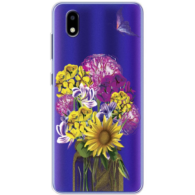 Прозрачный чехол BoxFace ZTE Blade A3 2020 My Bouquet