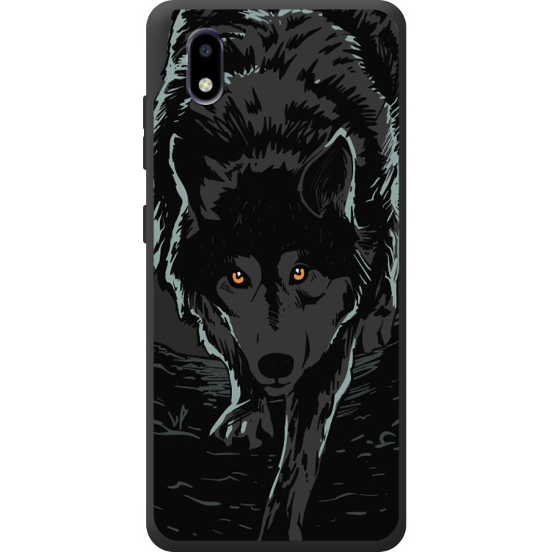 Черный чехол BoxFace ZTE Blade A3 2020 Wolf