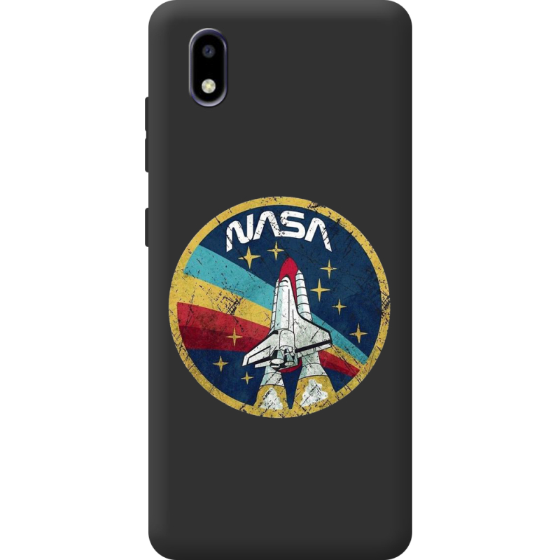 Черный чехол BoxFace ZTE Blade A3 2020 NASA